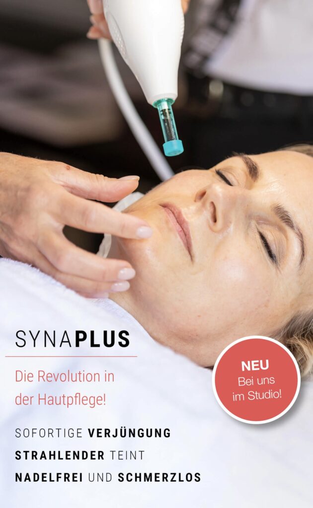 Syna Hautpflegebehandlung mit innovativer Solenoid-Technologie.